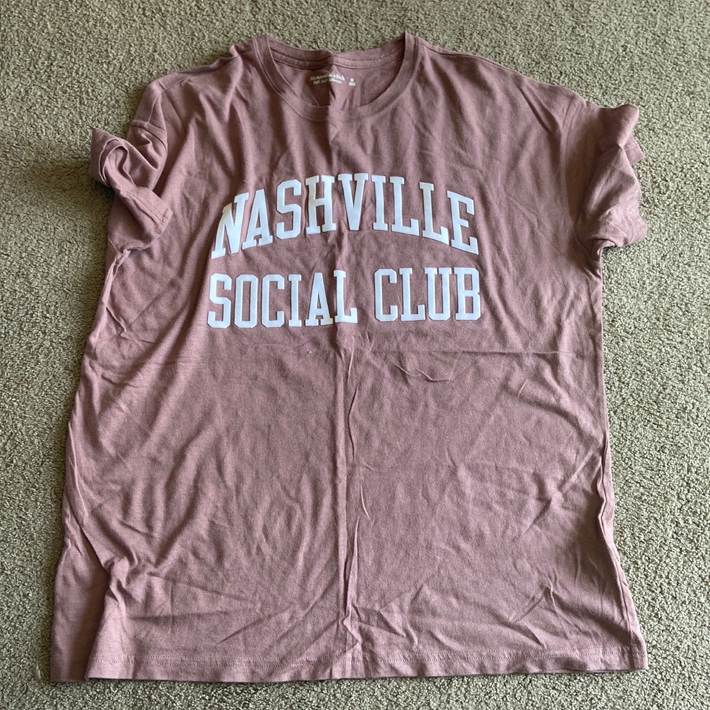 Abercrombie and Fitch soft collection tee